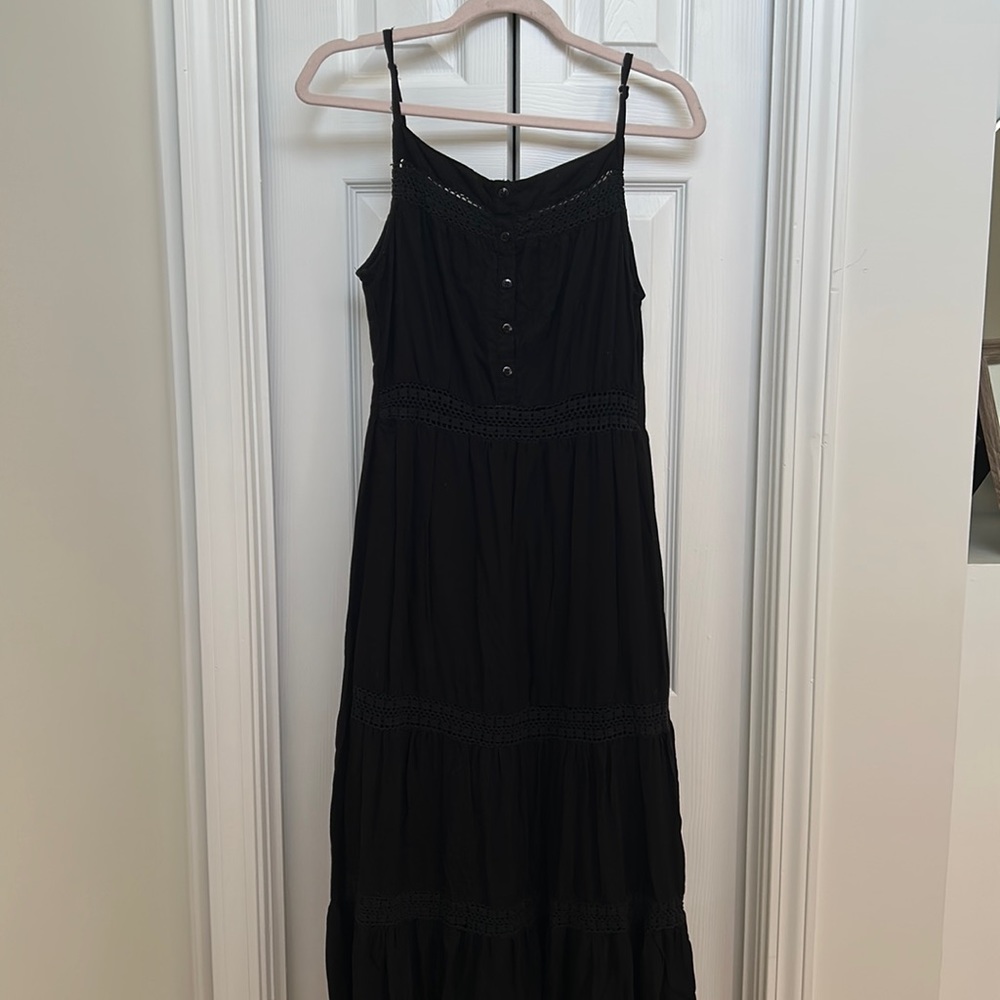 Franseca’s Miami Black Maxi Dress